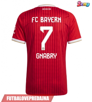 Lacne Ženy Futbalové dres Bayern Munich Serge Gnabry #7 2026-27 Krátky Rukáv - Domáci